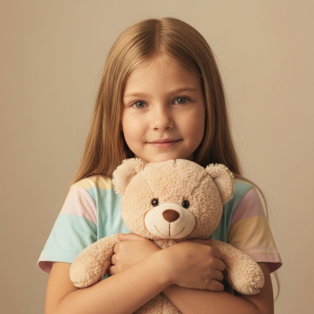 A young girl with hope